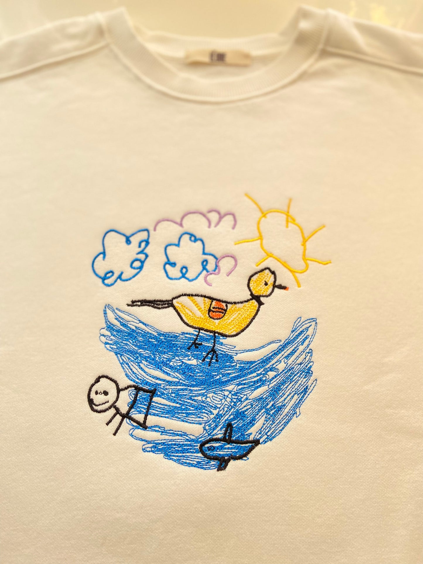 Your Child’s Imagination, Woven Into Your Outfit – From Drawing to Embroidery 👶🖍️