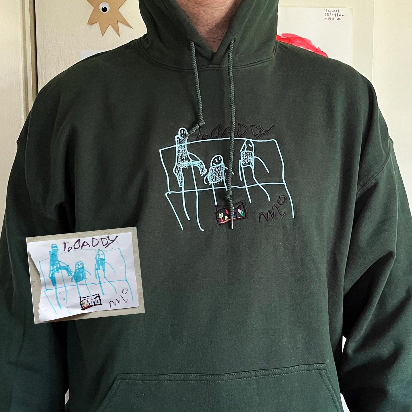 Your Child’s Imagination, Woven Into Your Outfit – From Drawing to Embroidery 👶🖍️