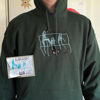 Your Child’s Imagination, Woven Into Your Outfit – From Drawing to Embroidery 👶🖍️