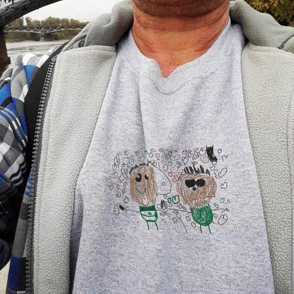 Your Child’s Imagination, Woven Into Your Outfit – From Drawing to Embroidery 👶🖍️
