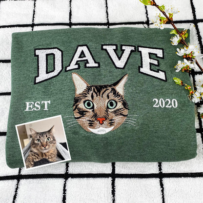 College Style Embroidery – Forever with Your Loyal Friend