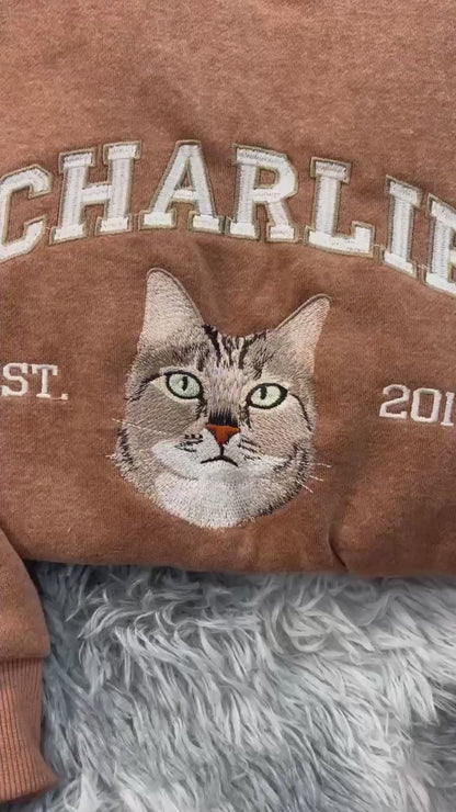 College Style Embroidery – Forever with Your Loyal Friend