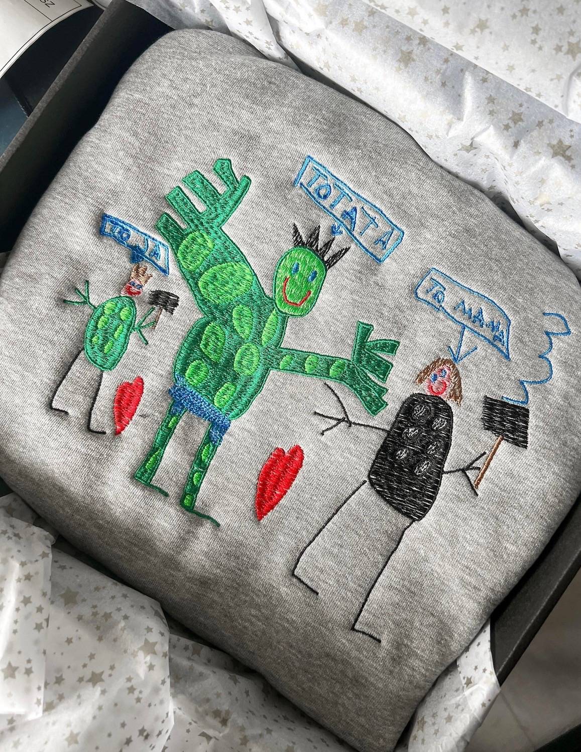 Your Child’s Imagination, Woven Into Your Outfit – From Drawing to Embroidery 👶🖍️