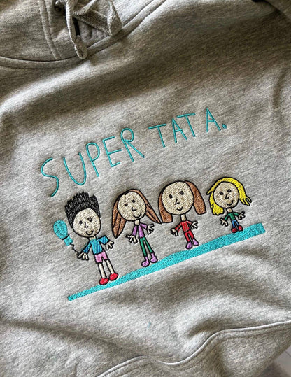Your Child’s Imagination, Woven Into Your Outfit – From Drawing to Embroidery 👶🖍️